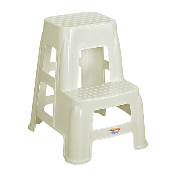 چهار پایه دو پله بلند ناصر پلاستیک مدل 1617