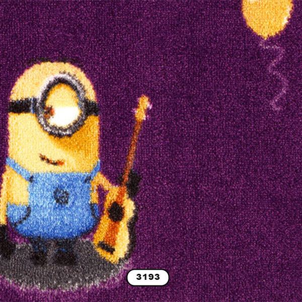 موکت پالاز مدل مینیون کد 3193