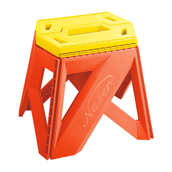 چهارپایه پلاستیکی تاشو ناصر پلاستیک مدل 617