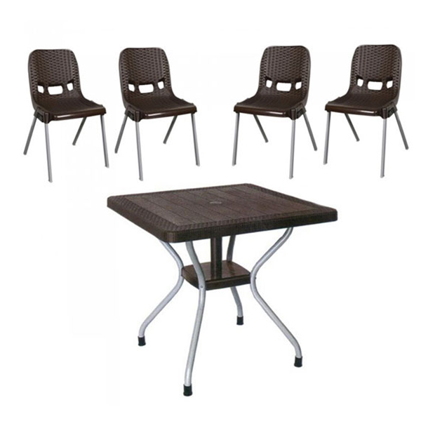 ست میز و صندلی ناصر پلاستیک مدل 881-623