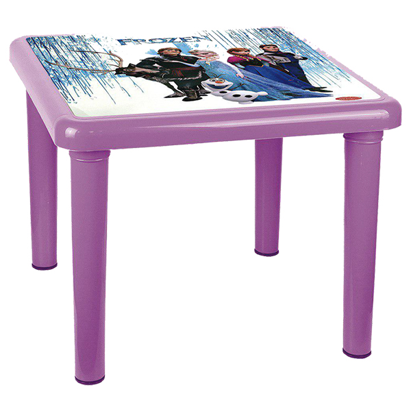 میز کودک مربع ناصر پلاستیک رنگ بنفش