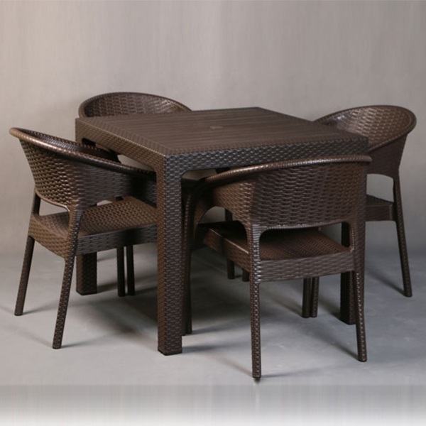 ست میز و صندلی پلاستیکی ناصر پلاستیک مدل 992-323