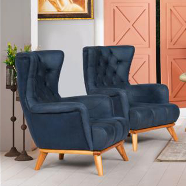 مبل تك نفره راحتي ویسرو مدل ربکا