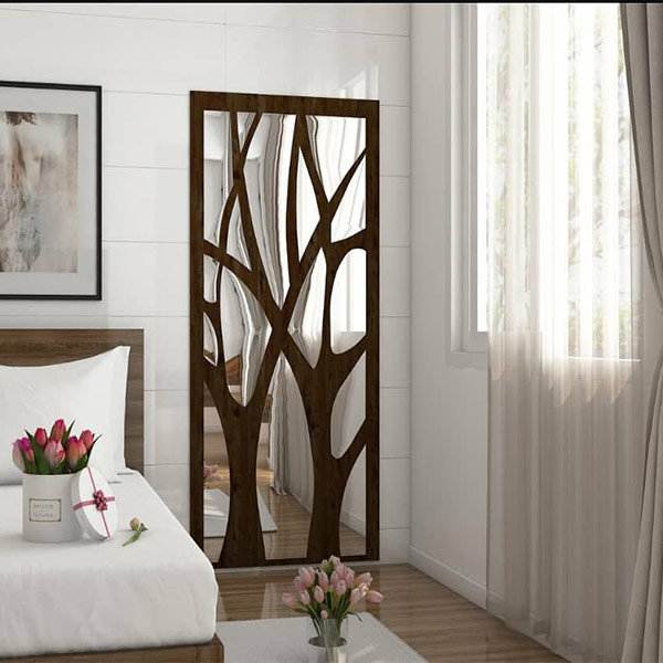 آینه کاری نیپا مدل شاخسار