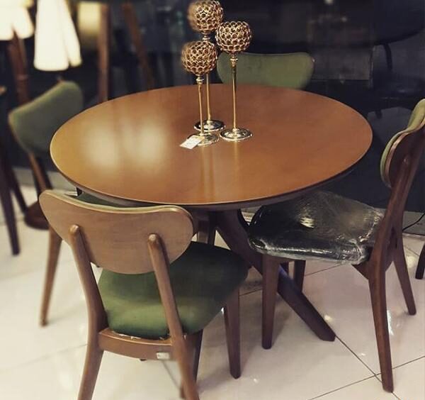 ست ميز ناهارخوري رابو مدل شقایق