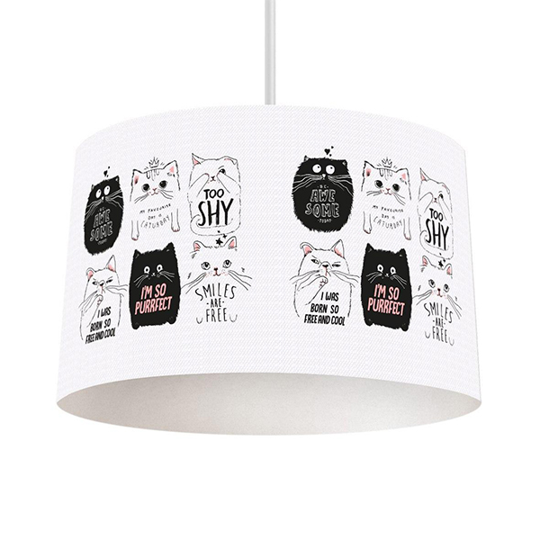 لوستر دستیکور مدل گربه