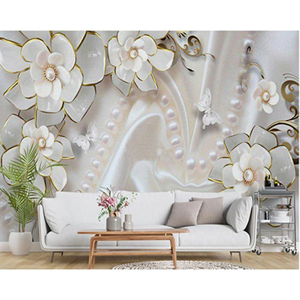 پوستر سه بعدی گل رونیا مدل 3df-228