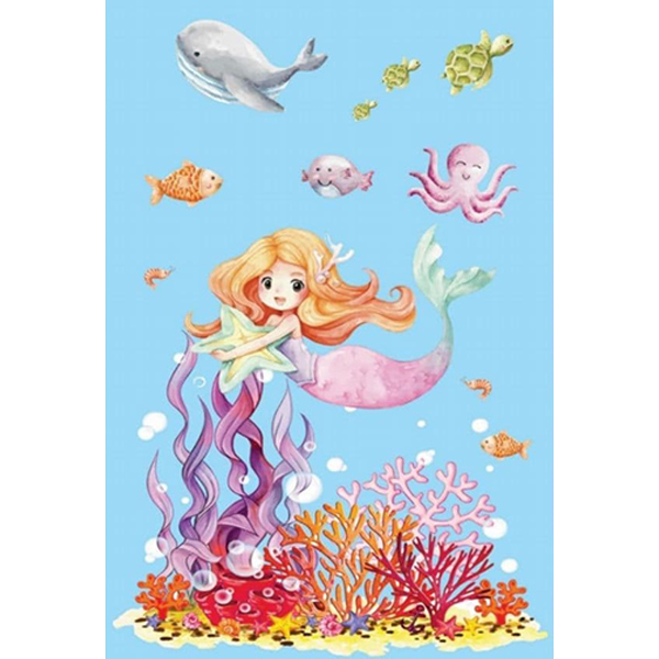 کاور فرش نگین ترمه مدل 1715