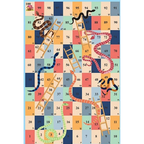 کاور فرش نگین ترمه مدل 1714