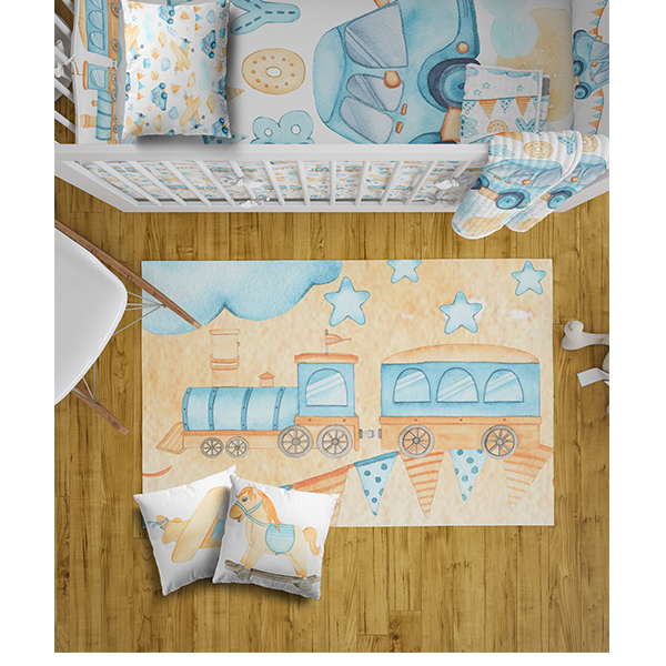 ست اتاق کودک دستیکور مدل VM3-132