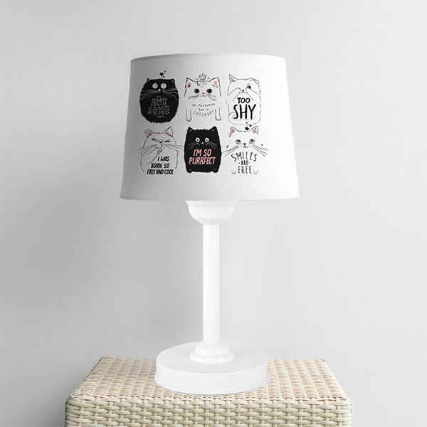 23933آباژور دستیکور مدل گربه