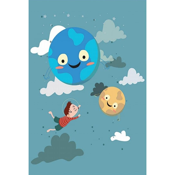 19502کاور فرش بچگانه نگین ترمه مدل 09