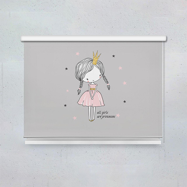 پرده شید دستیکور مدل آنجل