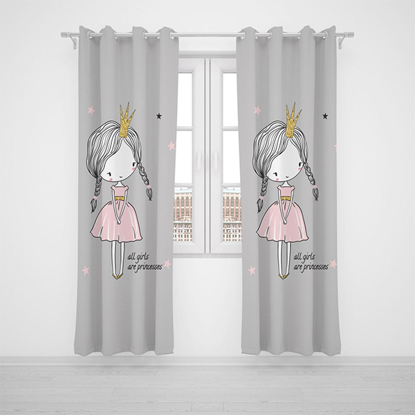 پرده پانچی دستیکور مدل آنجل