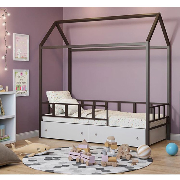 24874تخت خواب فلزی کودک DS مدل K1