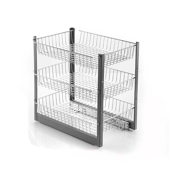 سبد سیب زمینی پیاز کف ریل ثامن صنعت مدل S3030