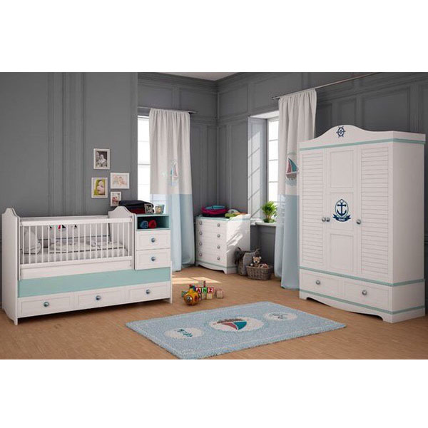 ست سرویس خواب کودک سفیر مدل 3043