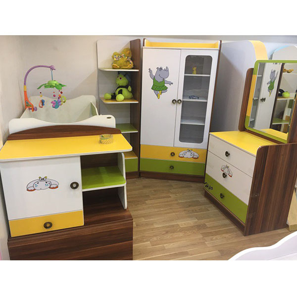 ست سرویس خواب کودک سفیر مدل 3049