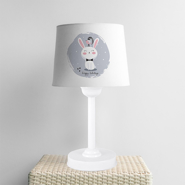 آباژور دستیکور مدل خرگوش