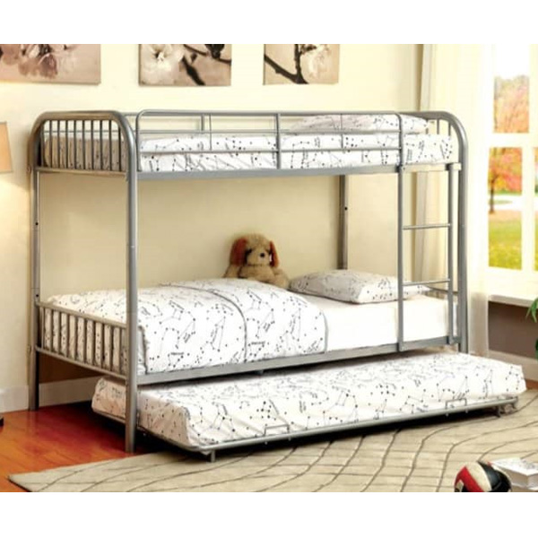تخت خواب فلزی دو طبقه DS مدل S7