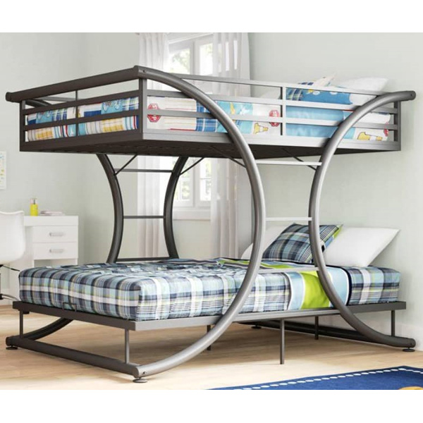 تخت خواب فلزی دو طبقه DS مدل S8