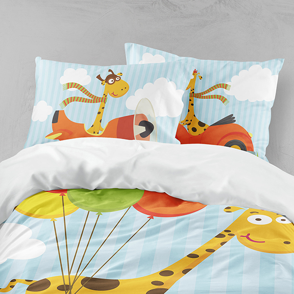 رو تختی اسپرت دستیکور مدل زرافه