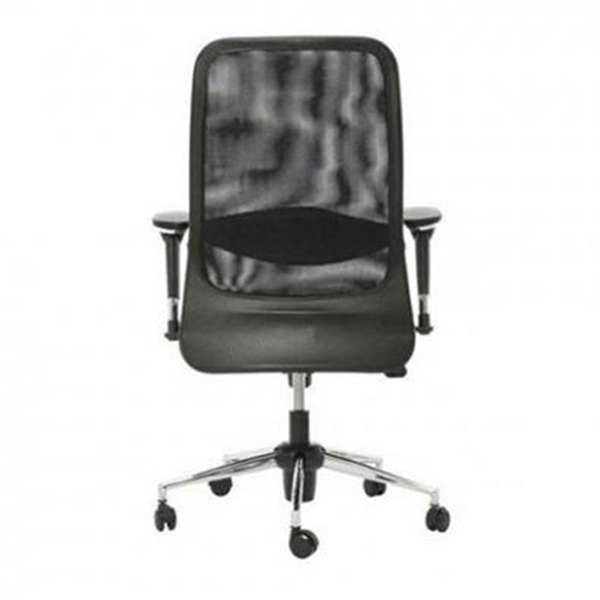 صندلی کارشناسی مدل E345R برند RAD SYSTEM به رنگ مشکی و دارای روکش های پارچه و چرم می باشد.