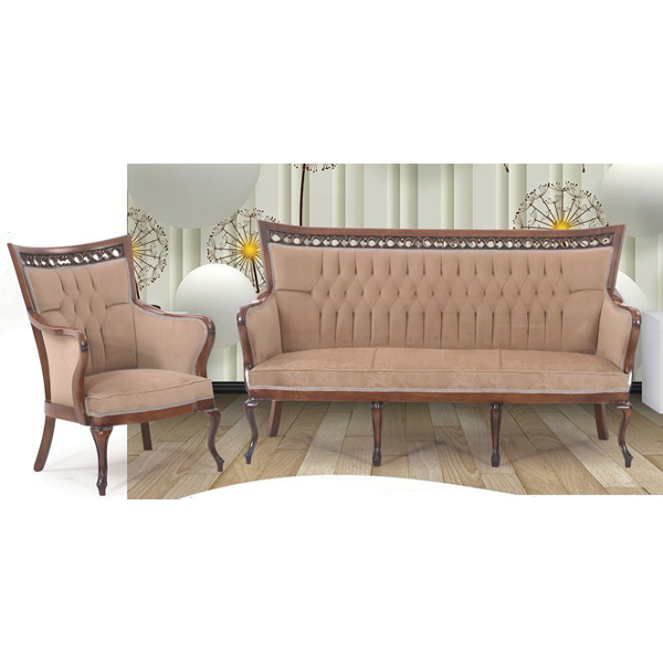 مبل کلاسيک الینا چوب مدل آرامیس