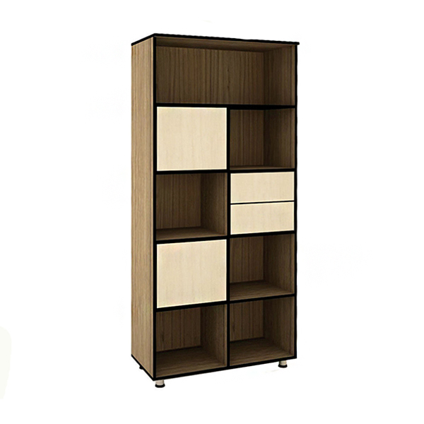 کمد کتابخانه 2 کشو وسط نوژن مدل K784