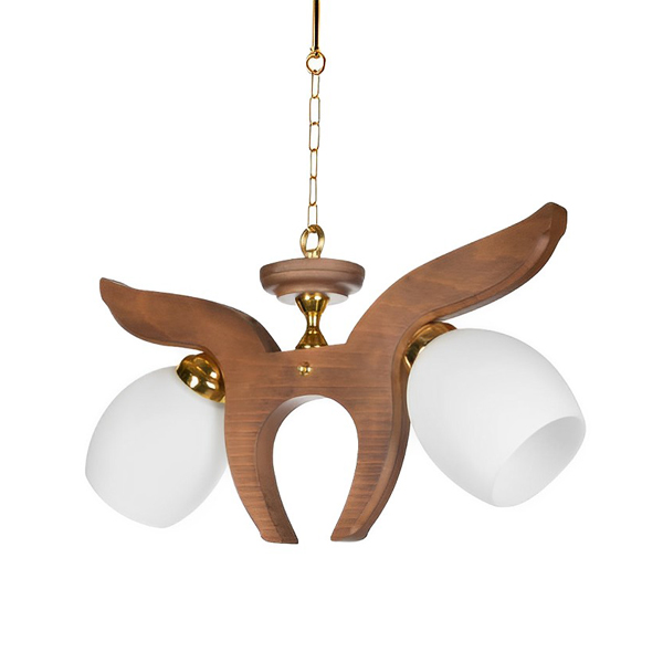 لوستر پردیس مدل نوید 3 دارای حباب های مات