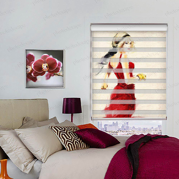 پرده زبرا فتودراپه مدل f0012