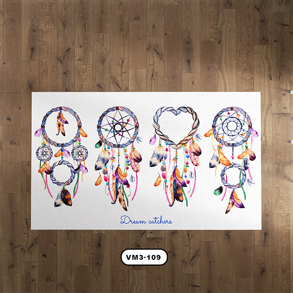 فرش اتاق كودك دستیکور مدل دریم کچر