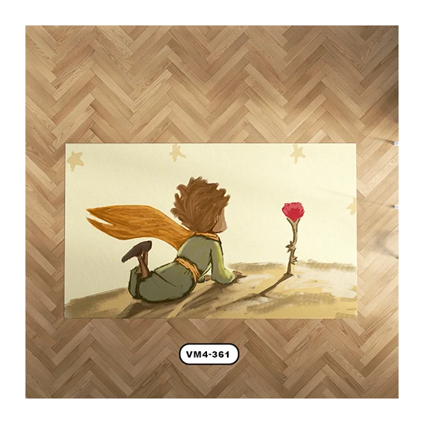 26772فرش دستیکور مدل شازده کوچولو VM4-361