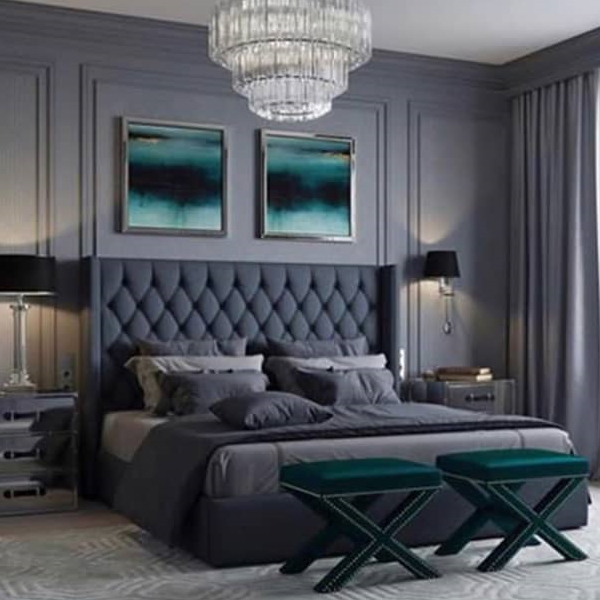 تخت خواب دونفره شیک تارکان یاتاک مدل A 104