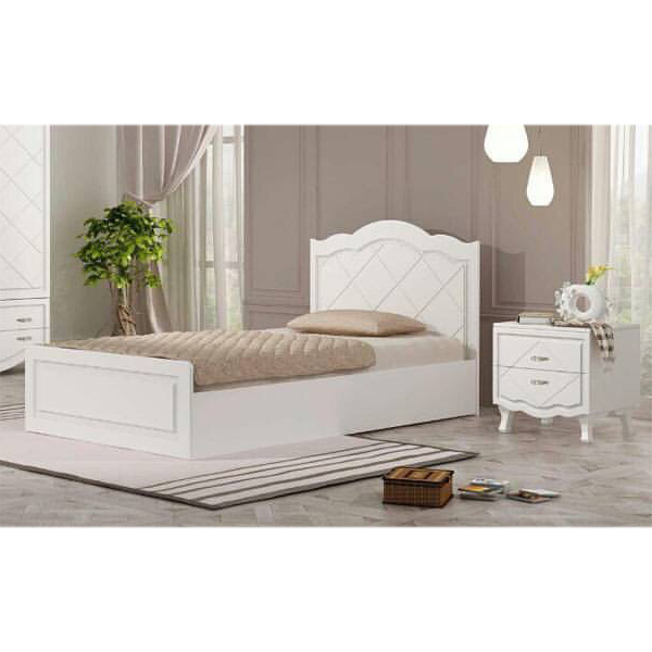  تخت خواب یکنفره سفیر مدل 3060
