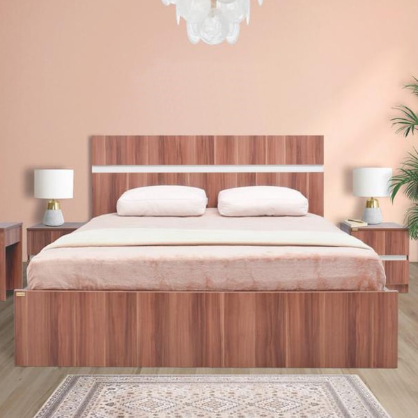 تخت خواب دو نفره KC مدل سیکو در دکوراسیون اتاق خواب