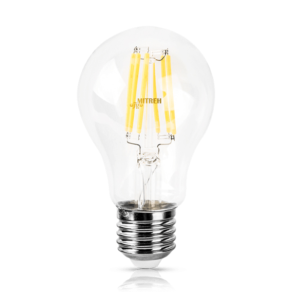 بسته بندی لامپ ال ای دی میتره مدل حبابی فیلامنت