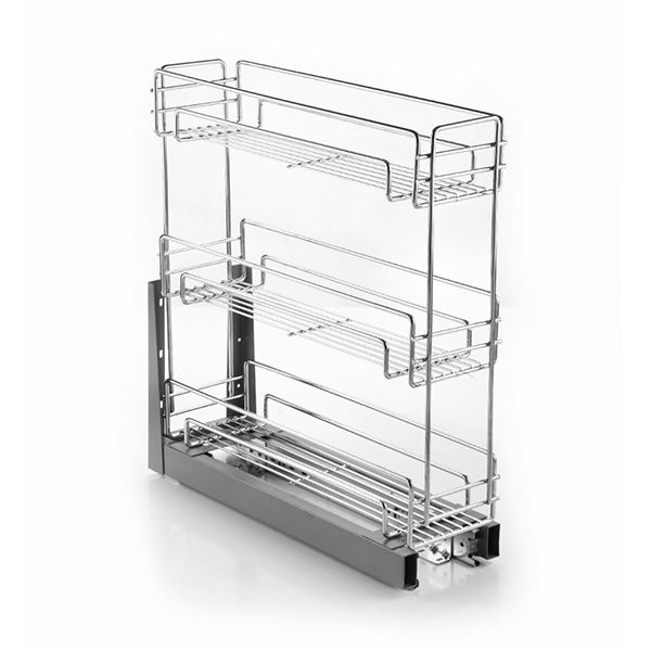 سبد مواد شوینده کف ریل سه طبقه ثامن صنعت مدل S2130-35