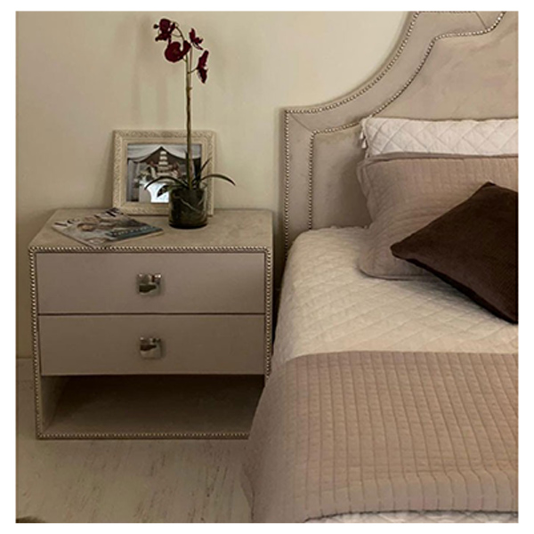 پاتختي تخت خواب میله مدل MI-008