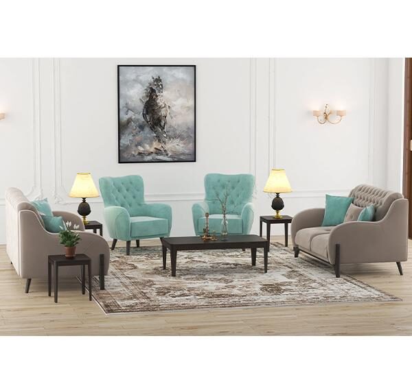 40762مبل راحتی نیلپر مدل کارین