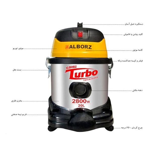 جاروبرقی البرز مدل هوگر