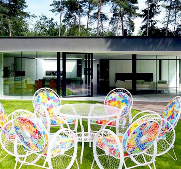 ست ناهارخوری باغی حسنی مدل گلبرگ