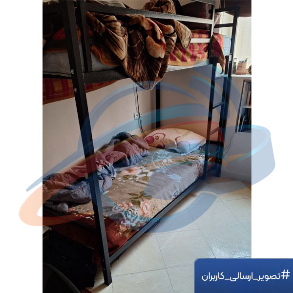 تصویر ارسالی مشتری از تخت دو طبقه دیاکو صنعت