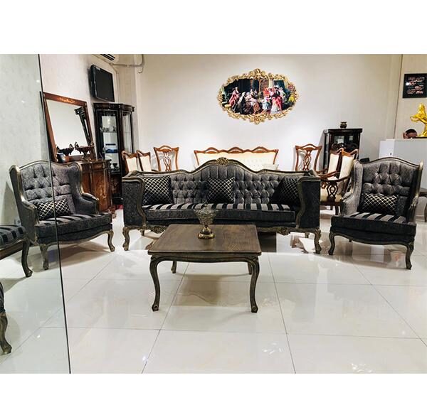 مبل الینا چوب مدل فرانسوی