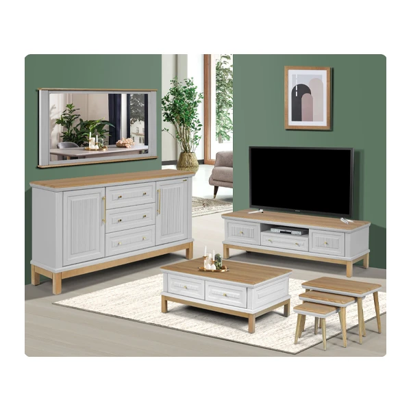 ست تی وی روم و آینه کنسول آرادچوب مدل آرتا 167-31