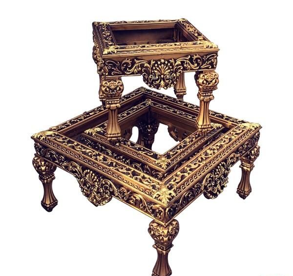 میز جلومبلی و عسلی کوروش مدل سه تیکه