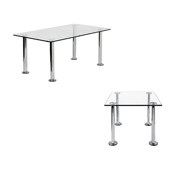 میز جلو مبلی اداری و عسلی پویا مدل پرستیژ