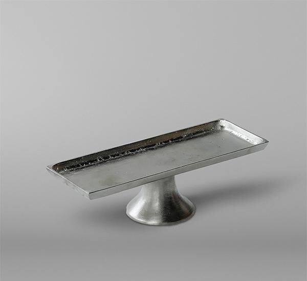 ظرف رولت خوری نقره ای تولیکا مدل آنت