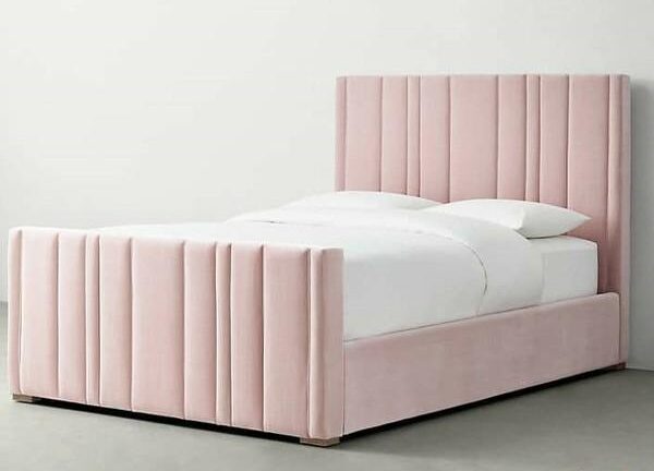 تخت خواب میله مدل B109 صورتی