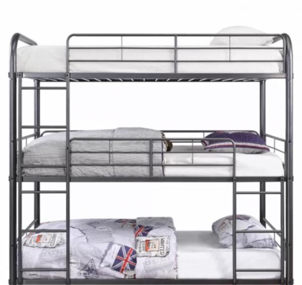 تخت خواب فلزی سه طبقه DS مدل A4